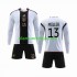 Camisola Alemanha MULLER 13 Criança Equipamento Primeiro Copa do Mundo 2022 Manga Comprida